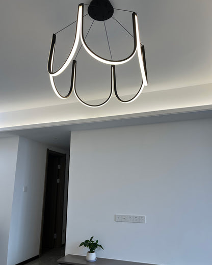 WOMO Minimal U-shaped Round chandelier-WM2143