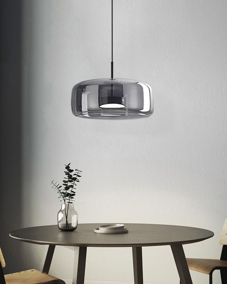 WOMO LED Pendant Light Round Glass Kitchen Modern-WM2145