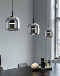 WOMO LED Pendant Light Round Glass Kitchen Modern-WM2145
