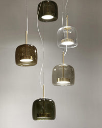WOMO LED Pendant Light Round Glass Kitchen Modern-WM2145