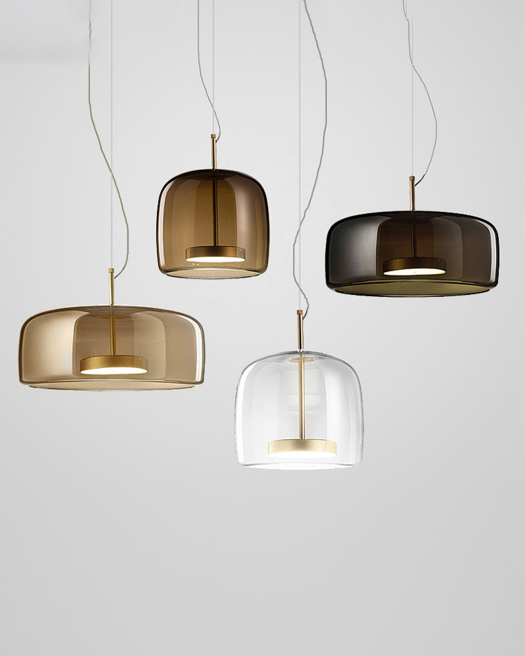 WOMO LED Pendant Light Round Glass Kitchen Modern-WM2145