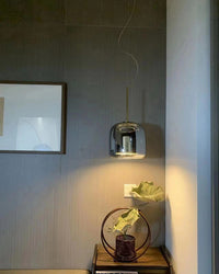 WOMO LED Pendant Light Round Glass Kitchen Modern-WM2145