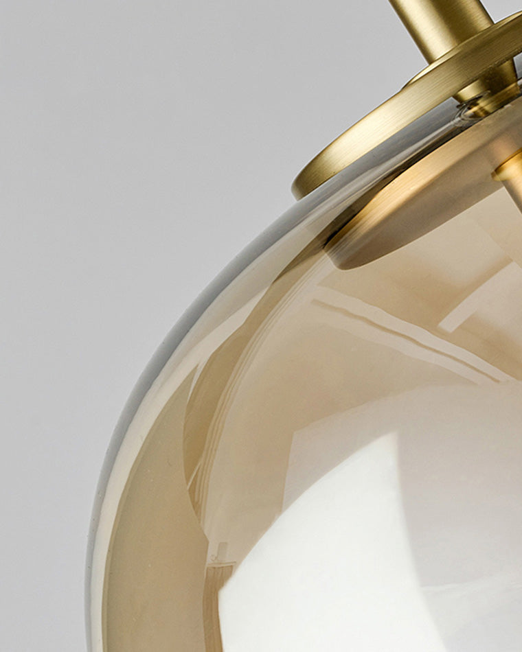 WOMO LED Pendant Light Round Glass Kitchen Modern-WM2145