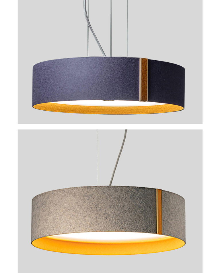WOMO Drum Felt Pendant Light-WM2149