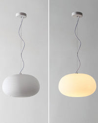 WOMO Suspension lanterne en verre soufflé bouche - WM2151