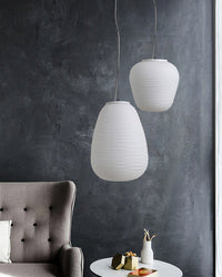 WOMO Suspension lanterne en verre soufflé bouche - WM2151