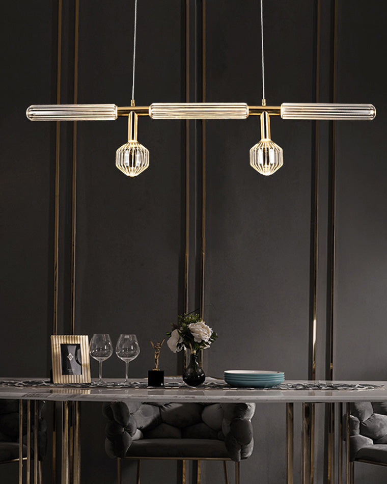 WOMO Cypher Vertikale/Horizontale Glas-Pendelleuchte-WM2153