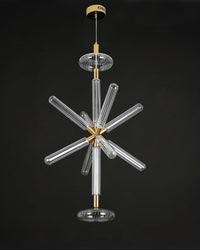 WOMO Cypher Vertikale/Horizontale Glas-Pendelleuchte-WM2153