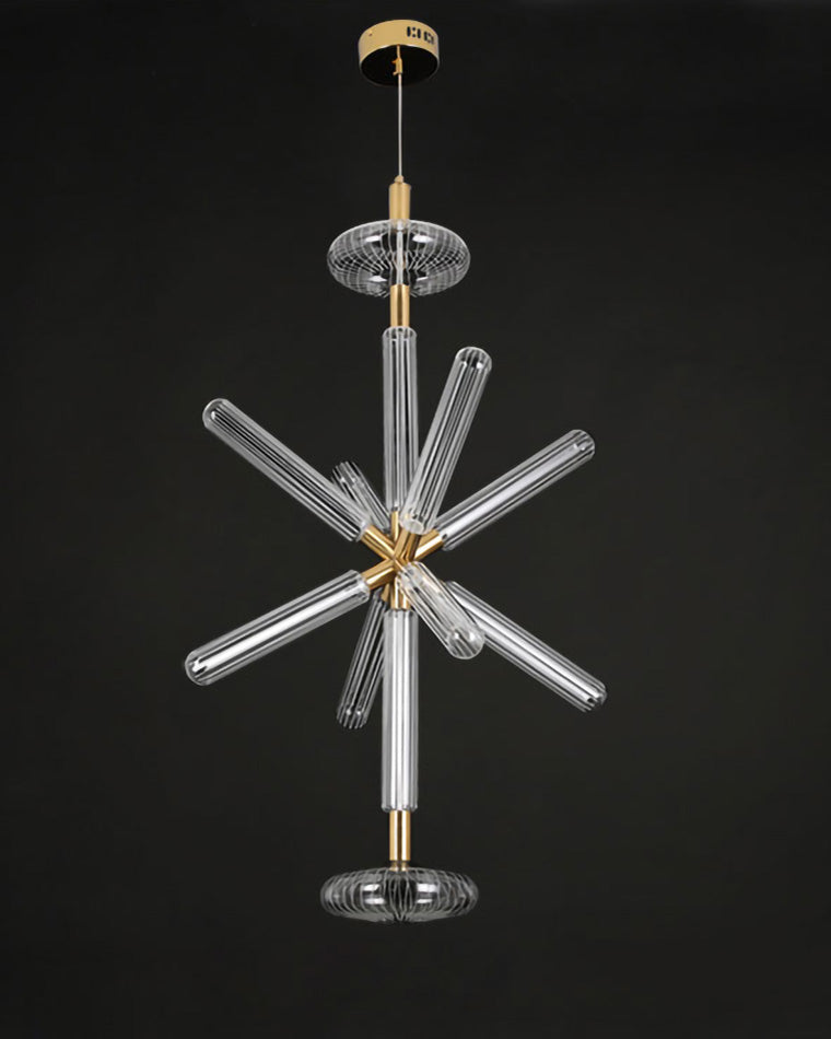 WOMO Cypher Vertikale/Horizontale Glas-Pendelleuchte-WM2153