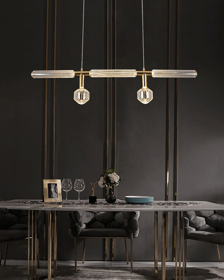 WOMO Cypher Vertikale/Horizontale Glas-Pendelleuchte-WM2153