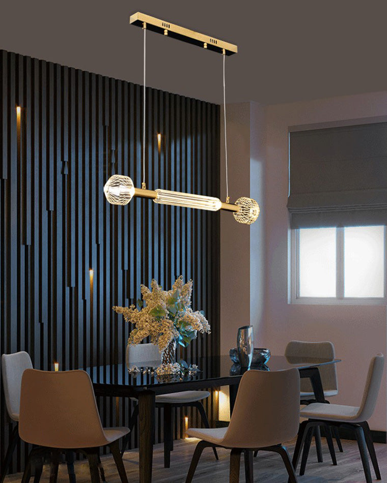 WOMO Cypher Vertikale/Horizontale Glas-Pendelleuchte-WM2153