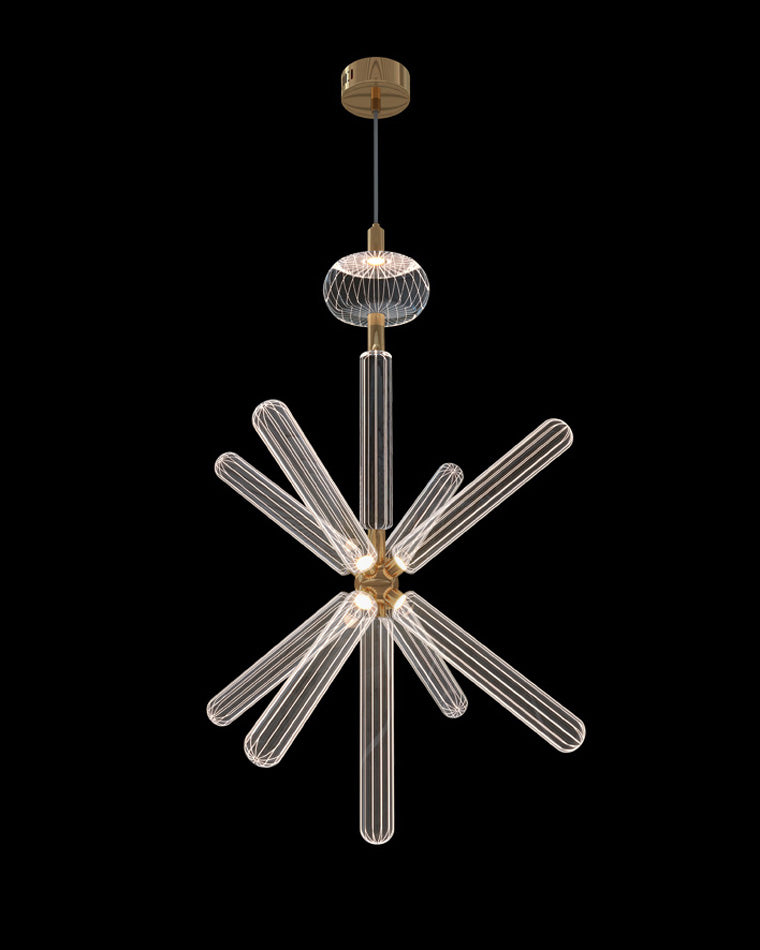 WOMO Cypher Vertikale/Horizontale Glas-Pendelleuchte-WM2153