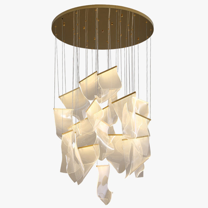 WOMO Breeze Dimmbarer Acryl-Kronleuchter-WM2158