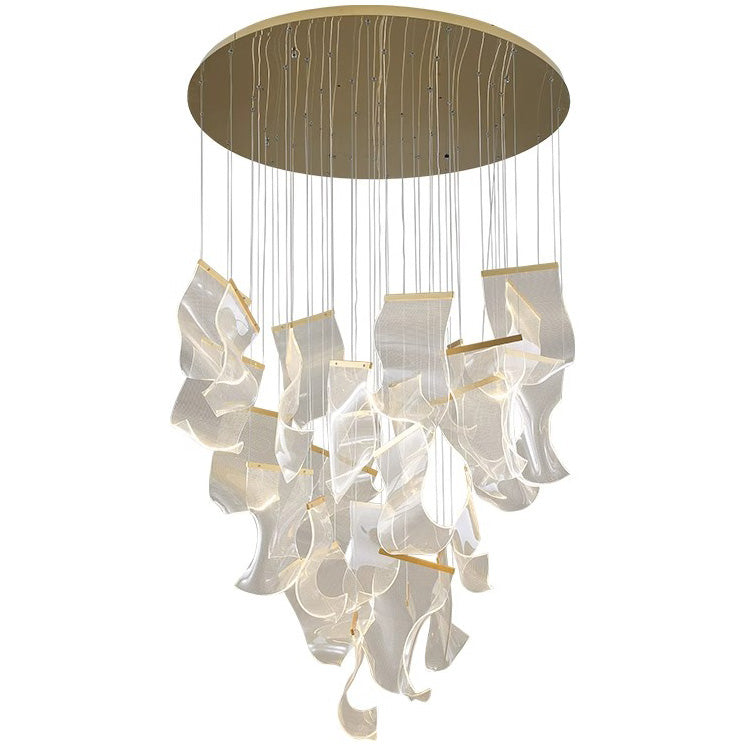 WOMO Breeze Dimmable Acrylic Chandelier-WM2158