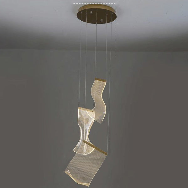WOMO Breeze Dimmbarer Acryl-Kronleuchter-WM2158
