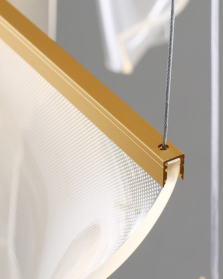 WOMO Breeze Dimmbarer Acryl-Kronleuchter-WM2158