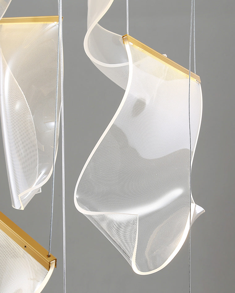 WOMO Breeze Dimmbarer Acryl-Kronleuchter-WM2158