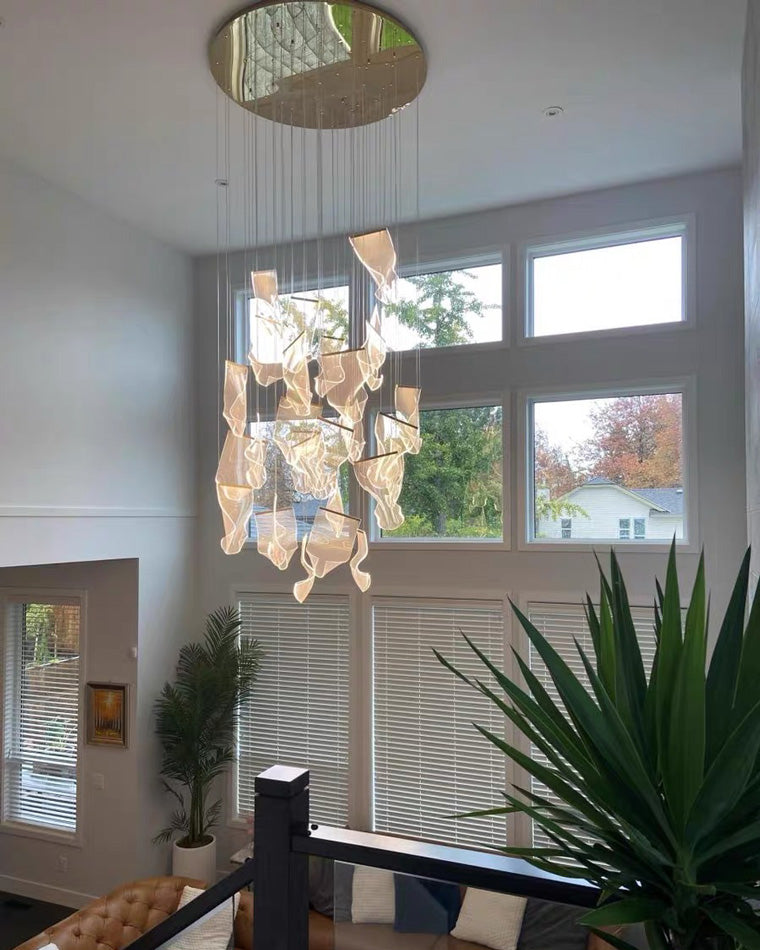 WOMO Breeze Dimmbarer Acryl-Kronleuchter-WM2158