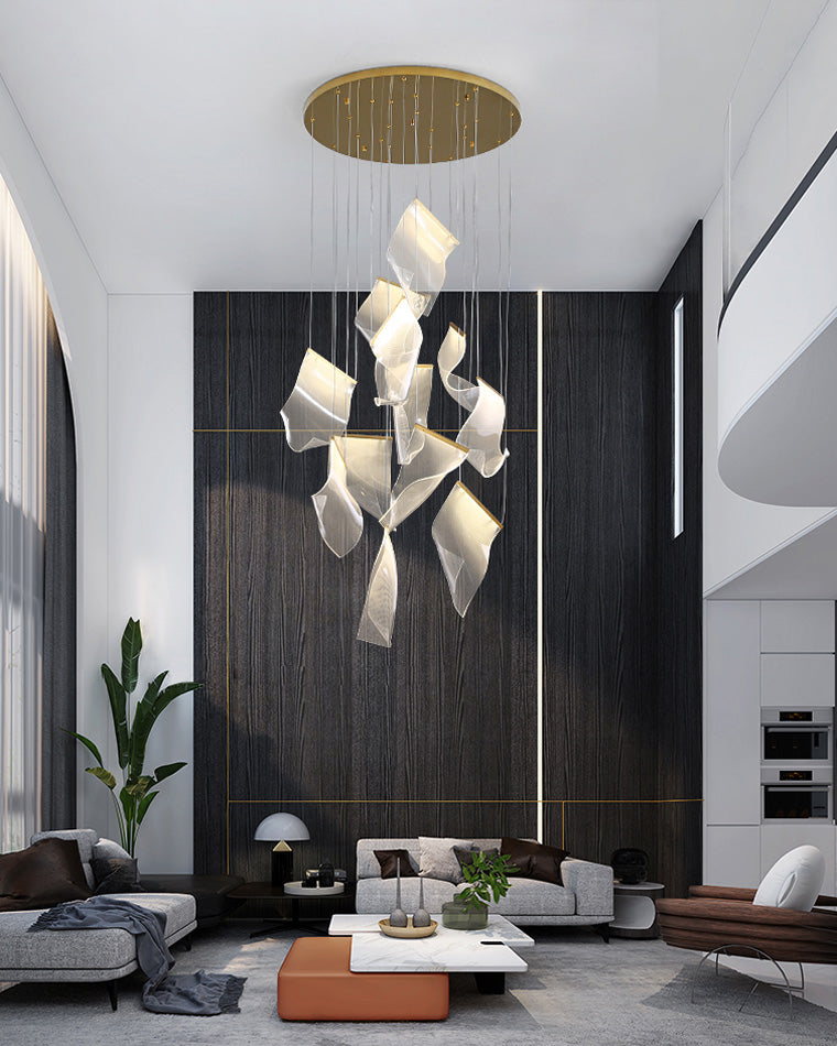 WOMO Breeze Dimmbarer Acryl-Kronleuchter-WM2158