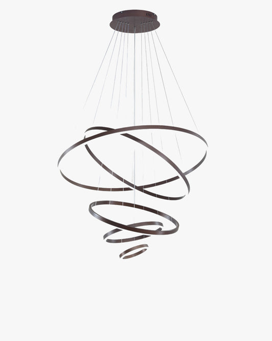 WOMO Tiered Ring LED Chandelier-WM2159