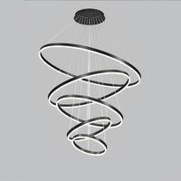 WOMO Stepped Ring LED Chandelier WM2159
