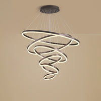 WOMO Stepped Ring LED Chandelier WM2159