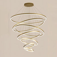 WOMO Stepped Ring LED Chandelier WM2159