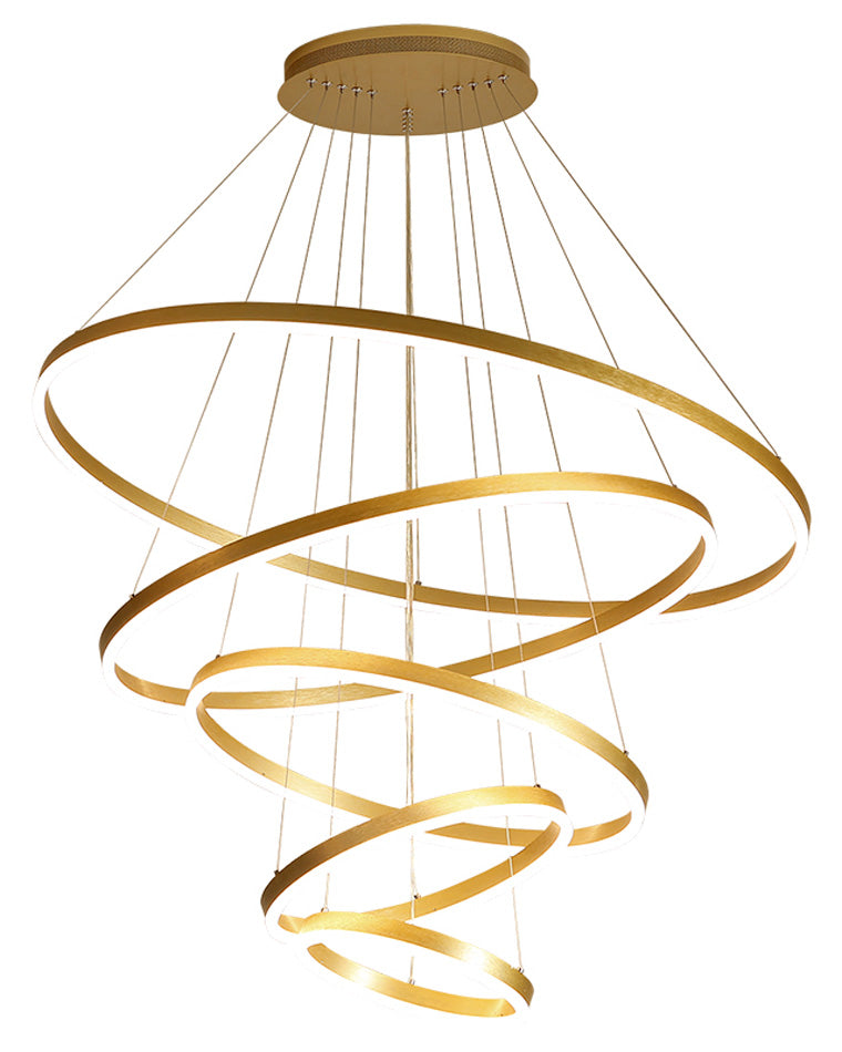 WOMO Tiered Ring LED Chandelier-WM2159