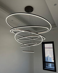WOMO Stepped Ring LED Chandelier WM2159