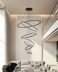 WOMO Stepped Ring LED Chandelier WM2159