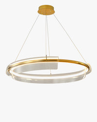 WOMO Lustre LED rond doré WM2165