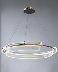 WOMO Lustre LED rond doré WM2165