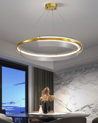 WOMO Lustre LED rond doré WM2165