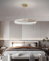 WOMO Lustre LED rond doré WM2165