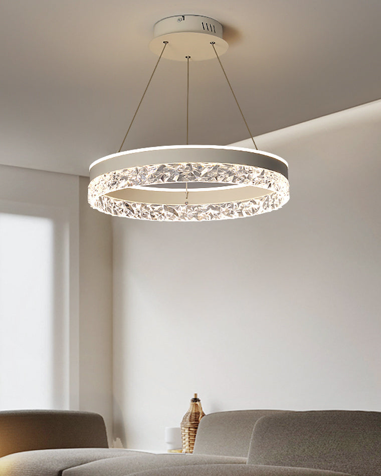 WOMO Acryl-Rund-LED-Kronleuchter-WM2171