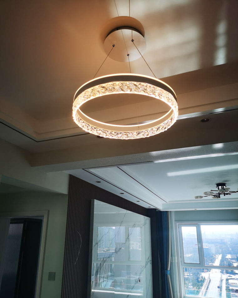WOMO Acryl-Rund-LED-Kronleuchter-WM2171