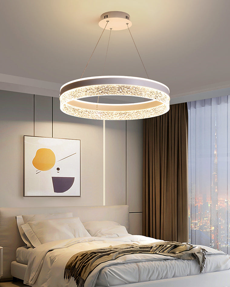 WOMO Acryl-Rund-LED-Kronleuchter-WM2171