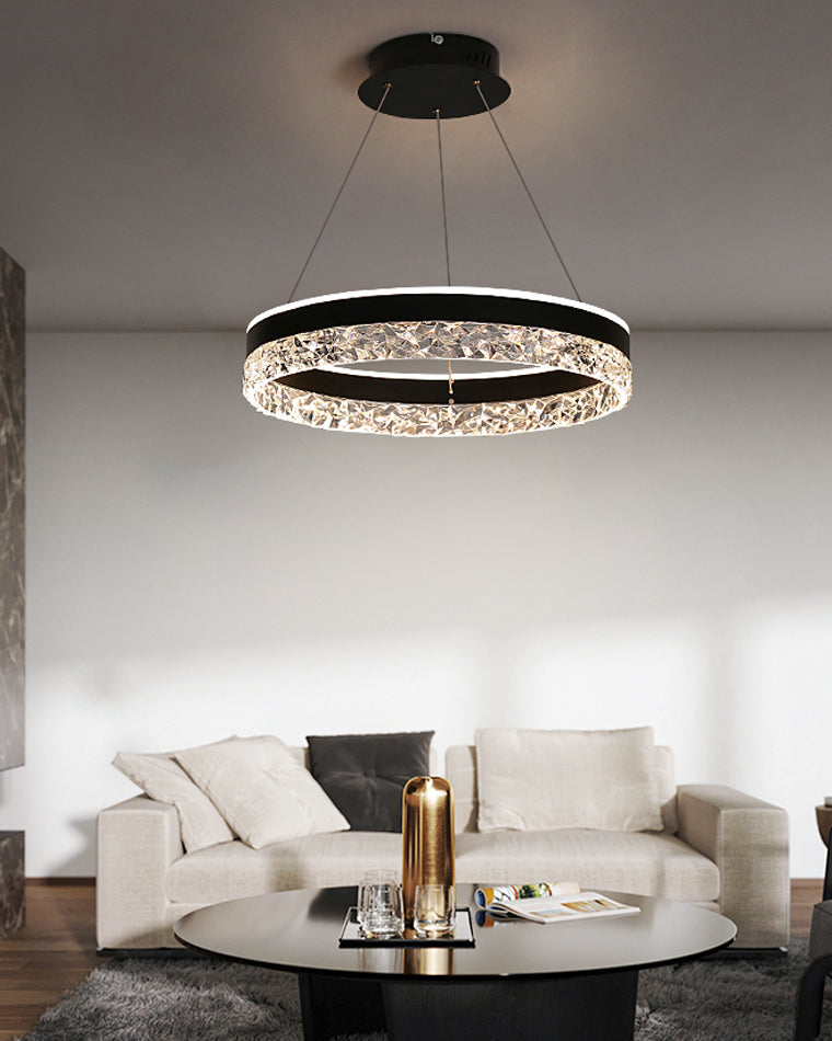 WOMO Acryl-Rund-LED-Kronleuchter-WM2171