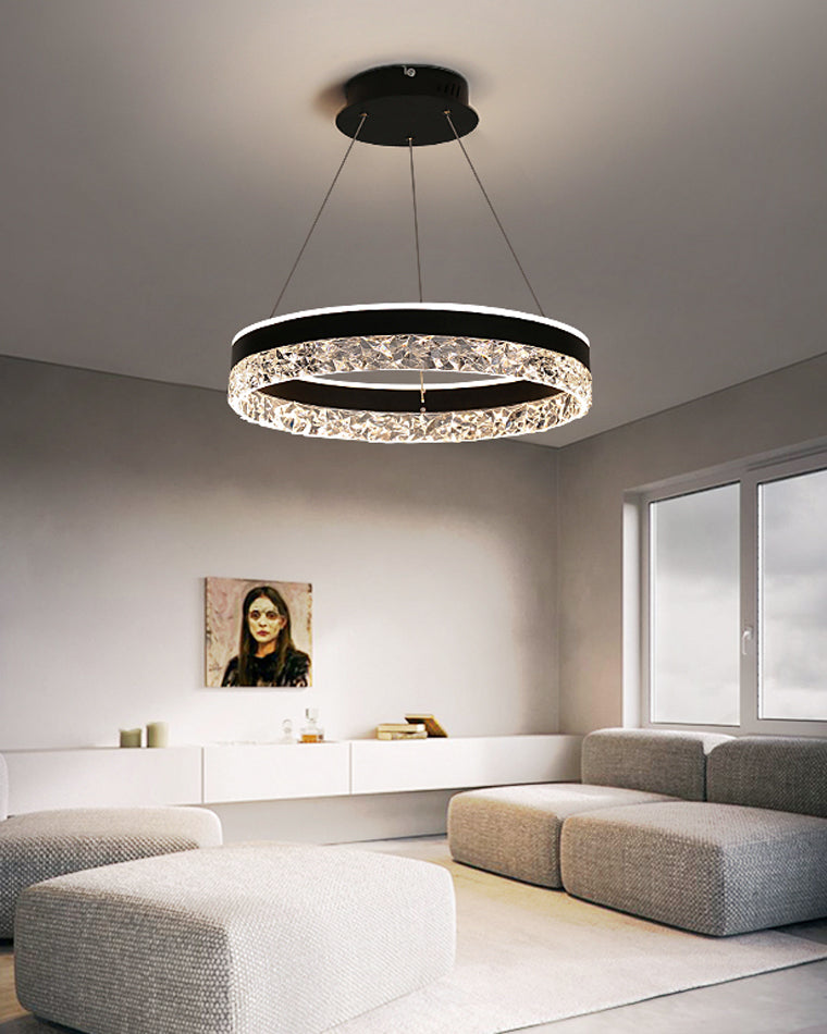 WOMO Acryl-Rund-LED-Kronleuchter-WM2171