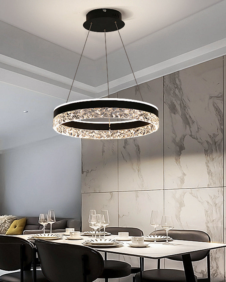 WOMO Acryl-Rund-LED-Kronleuchter-WM2171