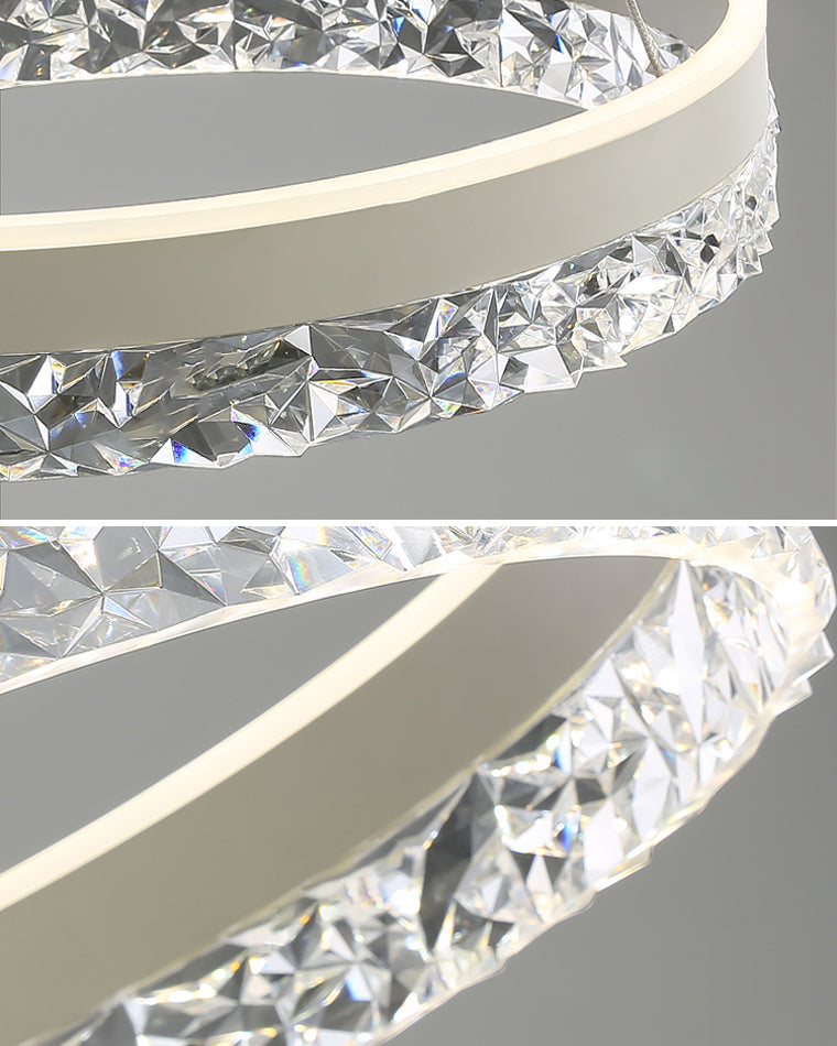 WOMO Acryl-Rund-LED-Kronleuchter-WM2171