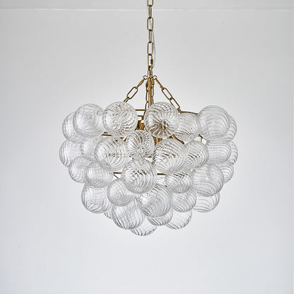 WOMO Textured Glass Bubble Chandelier-WM2180