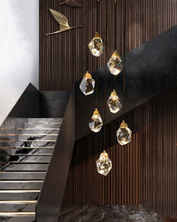 WOMO Bergkristall Chandelier -WM2189