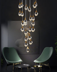WOMO Bergkristall Chandelier -WM2189