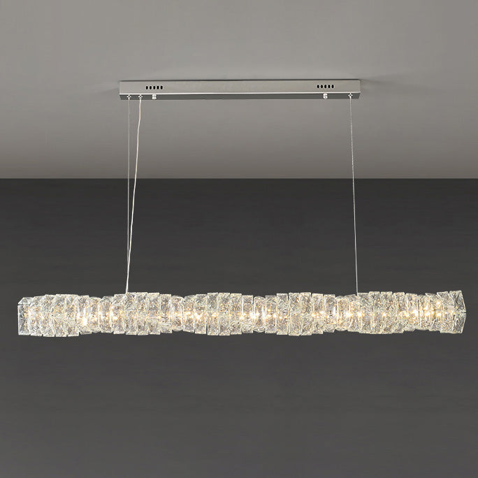 WOMO Linear Crystal Chandelier-WM2193