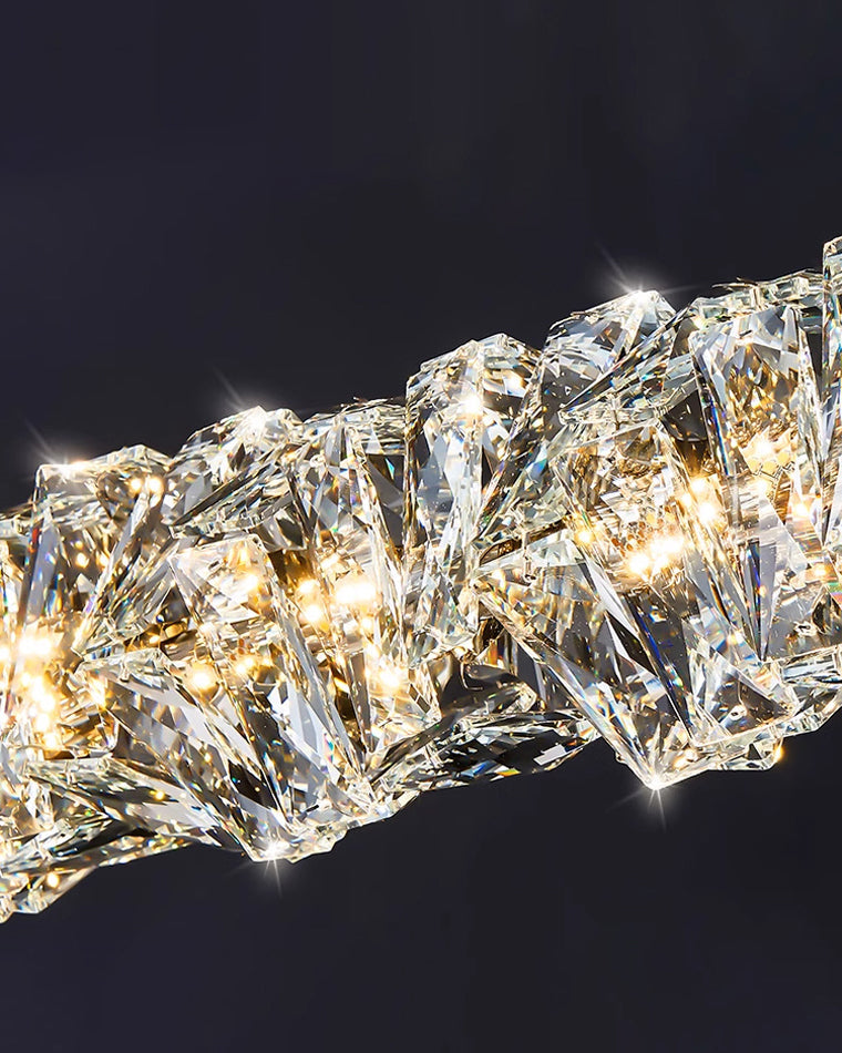 WOMO Linear Crystal Chandelier-WM2193