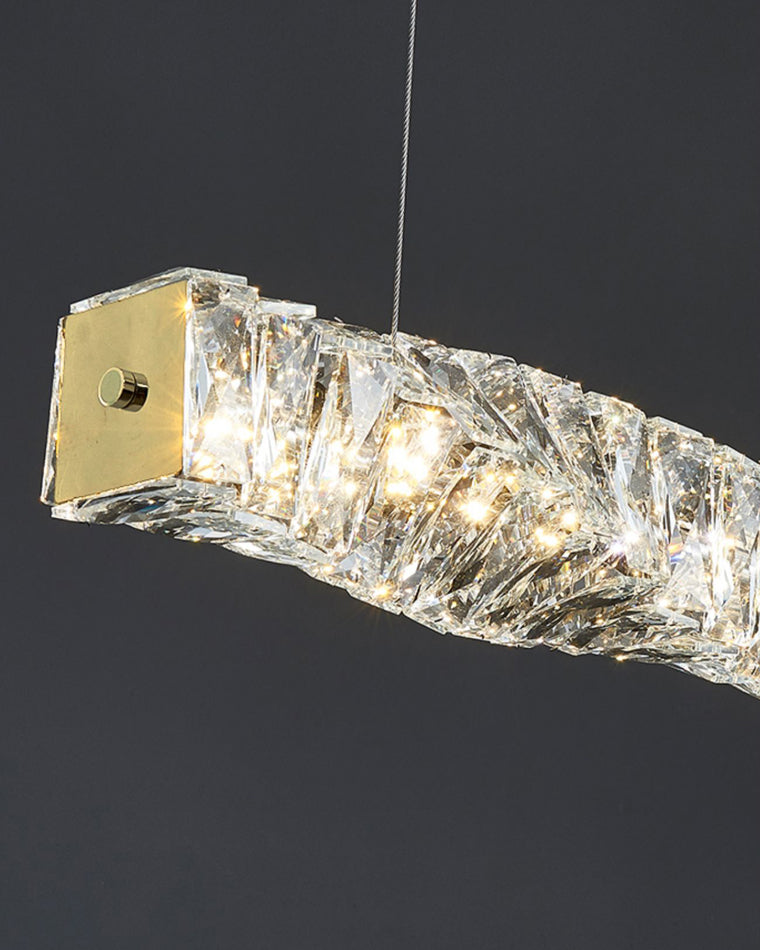 WOMO Linear Crystal Chandelier-WM2193