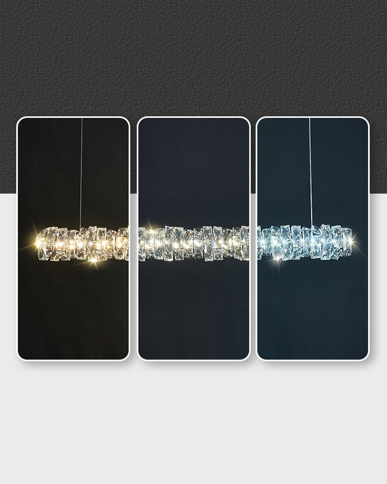 WOMO Linear Crystal Chandelier-WM2193