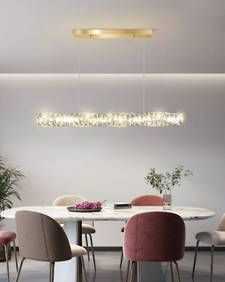 WOMO Linear Crystal Chandelier-WM2193