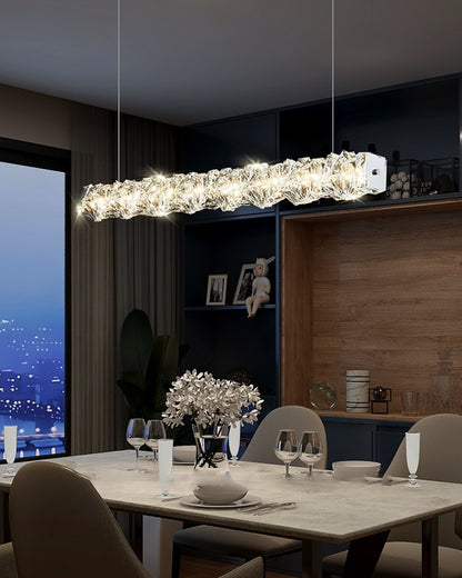 WOMO Twist Linear Crystal Chandelier-WM2193